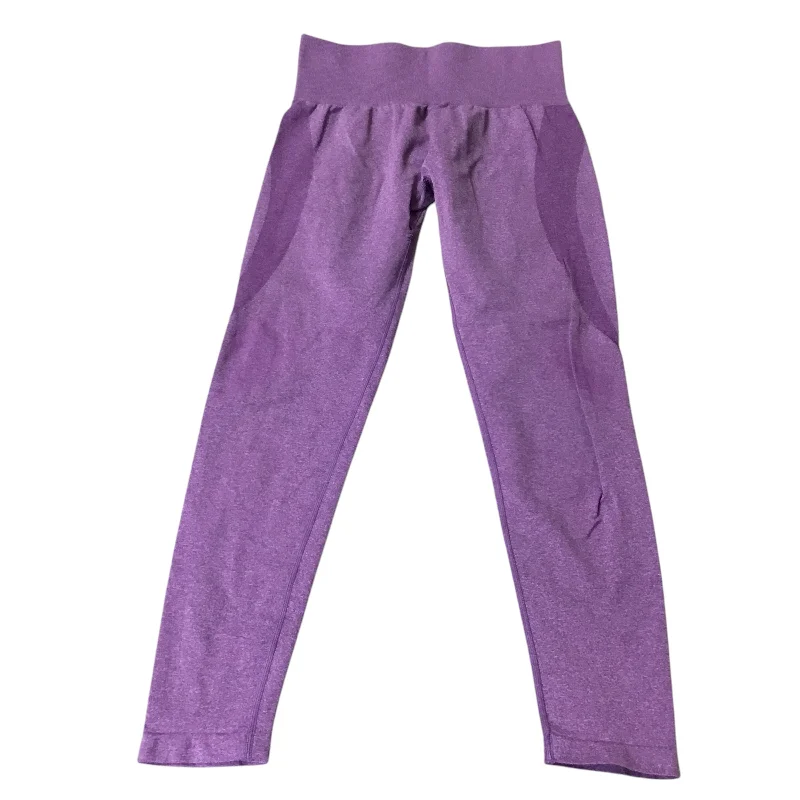 Athletic Leggings By Clothes Mentor In Purple, Size: L