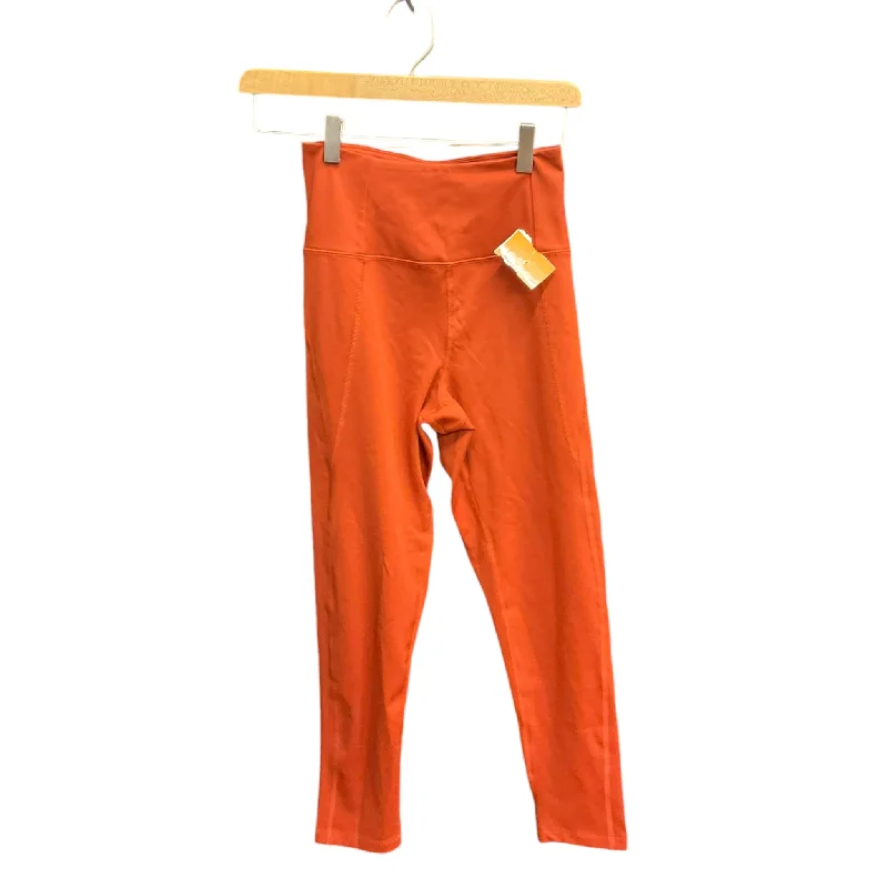 Athletic Leggings By Clothes Mentor In Orange, Size: S