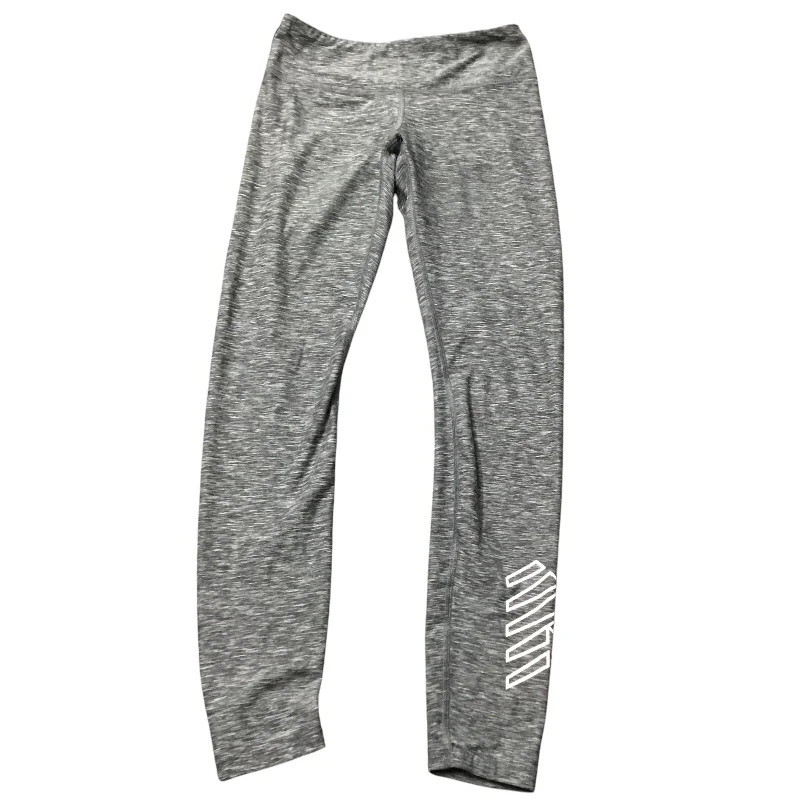 Athletic Leggings By New Balance In Grey, Size: S