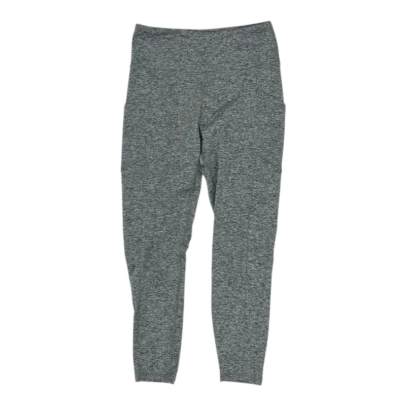 Athletic Leggings By Zobha In Grey, Size:M