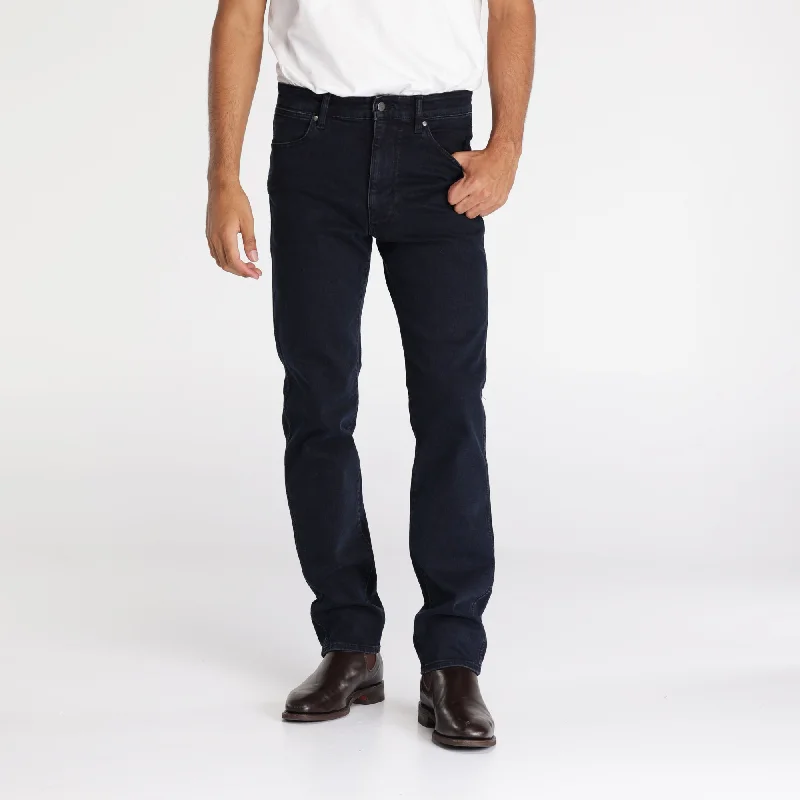 Wrangler Slim/Straight leg Blue Black Jeans