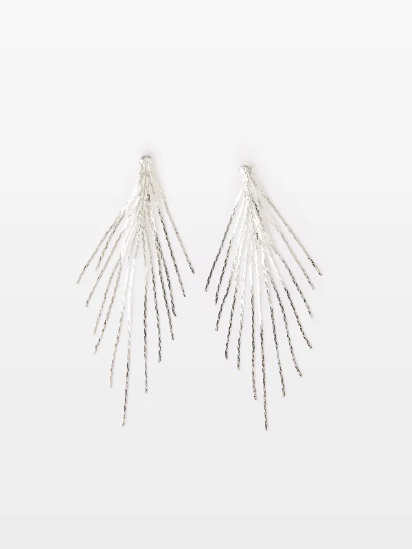 Fringe Stud Earrings